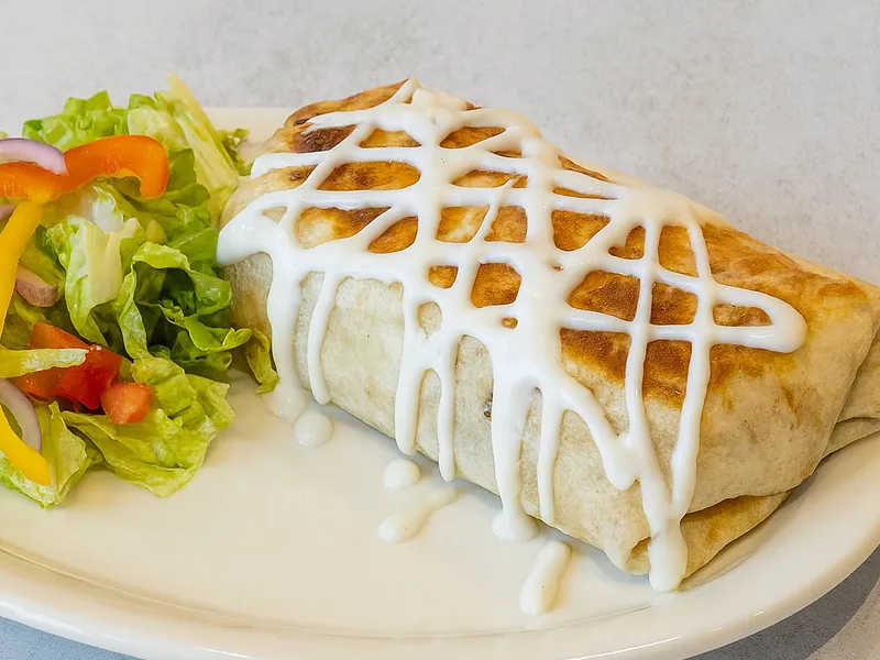 Burrito at Tenoch Grill & Bar