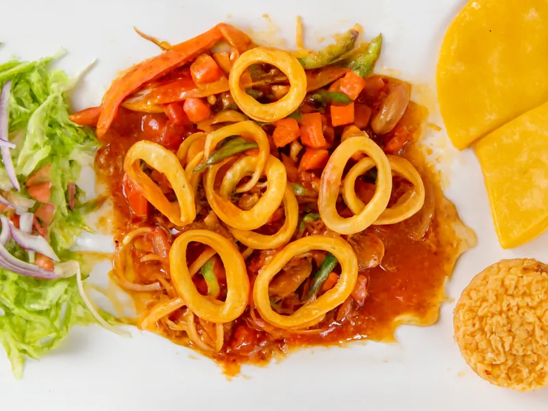 Calamares Rancheros — Tenoch Restaurant Grill & Bar