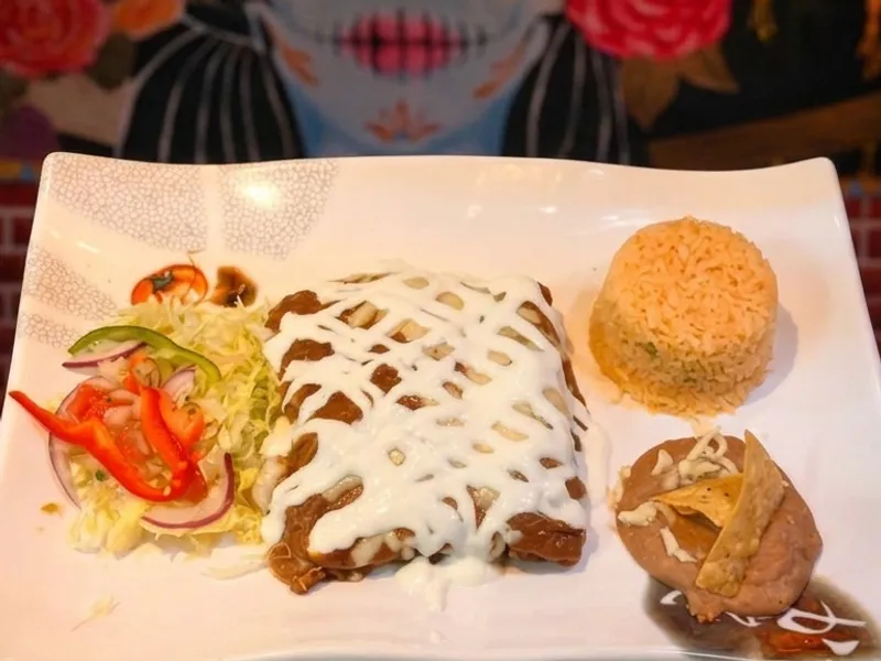 Enfrijoladas — Tenoch Restaurant Grill & Bar