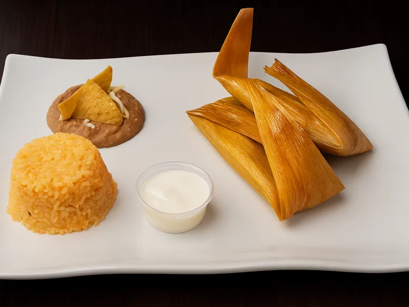 Tamales Plate — Tenoch Restaurant Grill & Bar