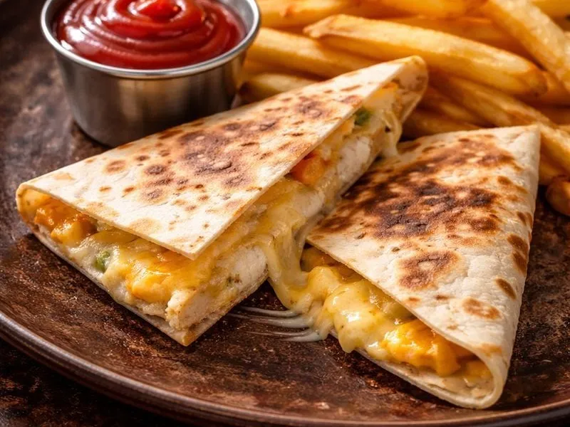 Quesadilla & Fries — Tenoch Restaurant Grill & Bar